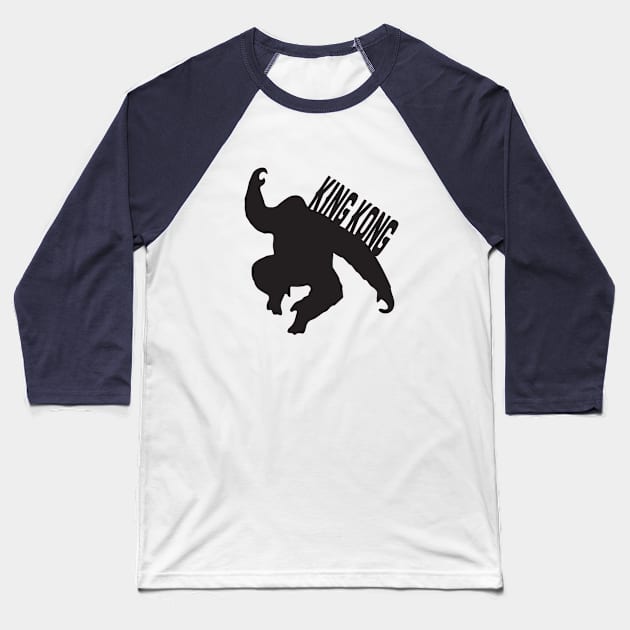 King Kong Baseball T-Shirt by madmonkey